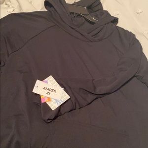 NWT Solid Black LULAROE Amber XL